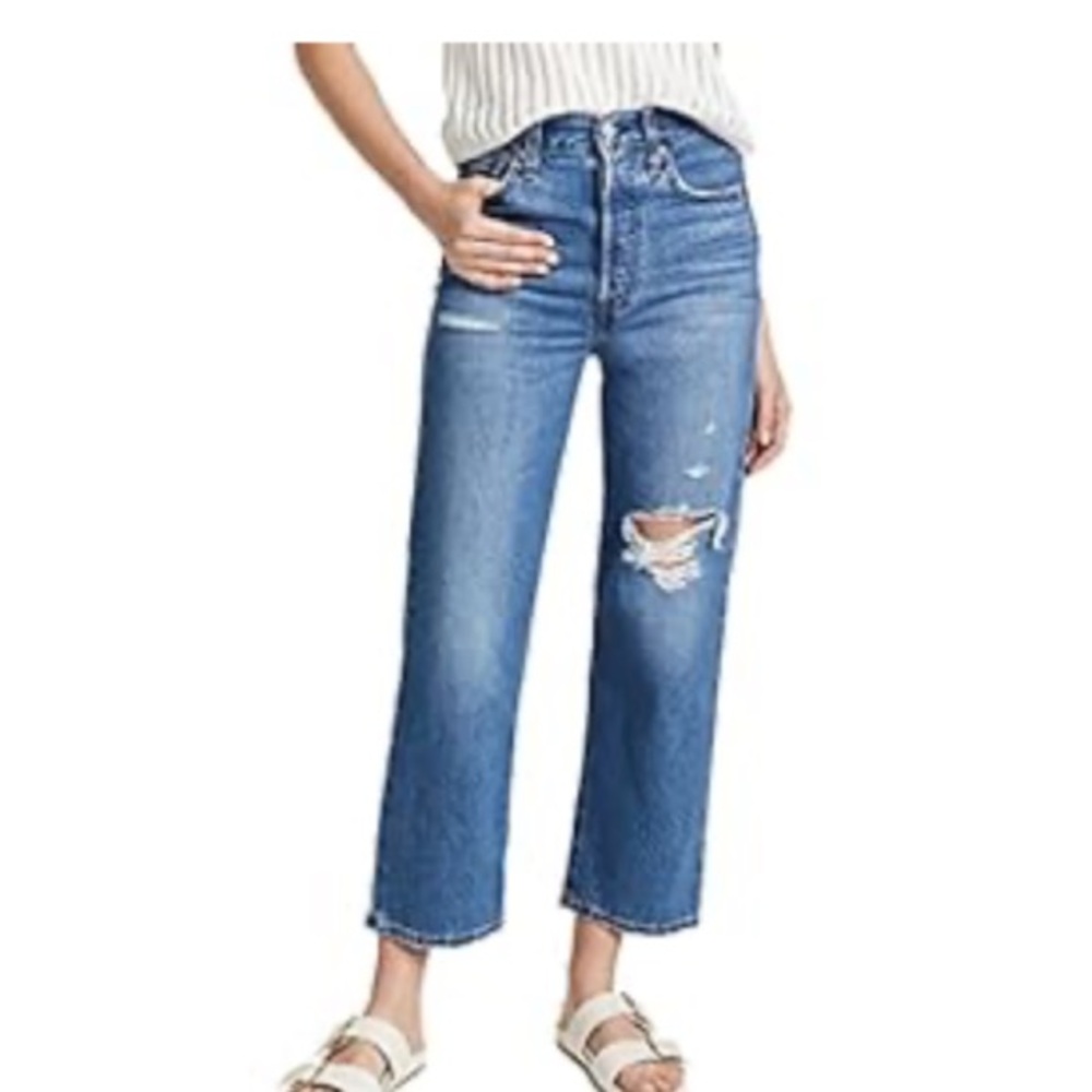 Levi's Premium Ribcage Straight Ankle Jeans